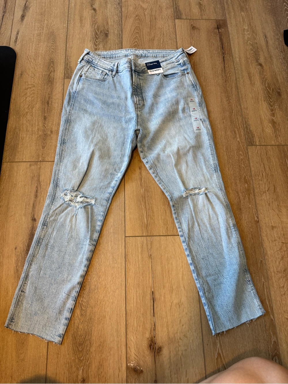 Womens Old Navy Jeans High Rise Vintage Slim size 14 new with tags